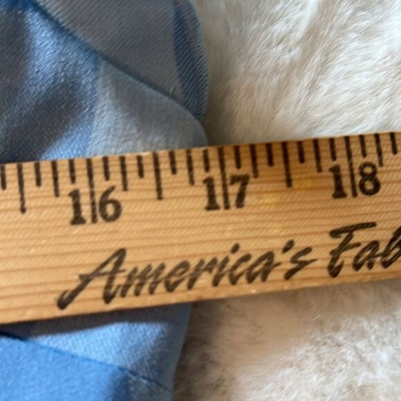 New! J. Crew Ruffle-trim sheath dress in gingham stretch crepe Blue Size 4 NWT - Picture 13 of 16